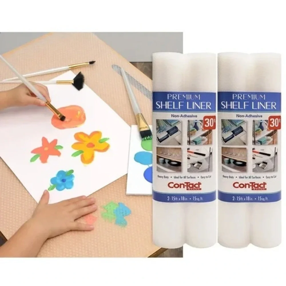 Con-Tact‎ Brand Premium Shelf and Drawer Liner, Ideal for All Surfaces - 4 Pack
